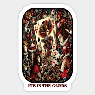 It's In The Cards Sticker